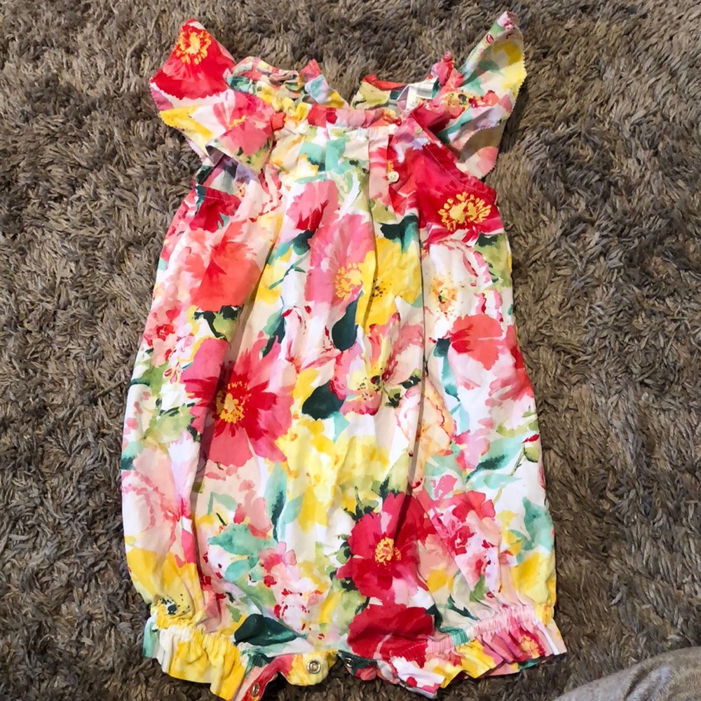 Ralph Lauren Floral Jumpsuit Romper
